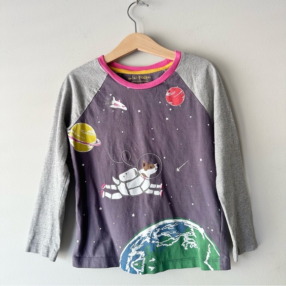 Mini Boden Other - Mini Boden Space Graphic T-Shirt